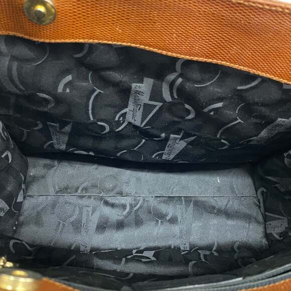 Salvatore Ferragamo Vara Leather Shoulder Bag, Brown, Women's - Picture 4 of 12